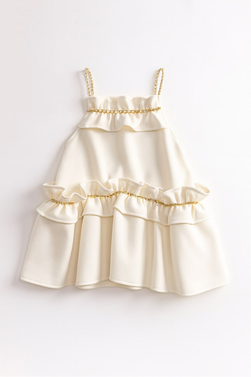 Siren Mini Off White Dress