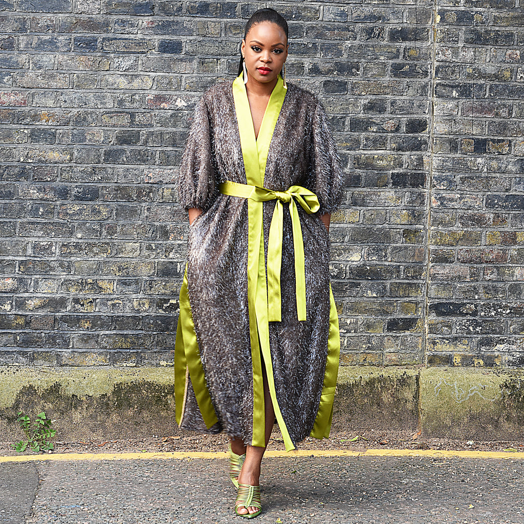 Knitted Lurex Cardigan