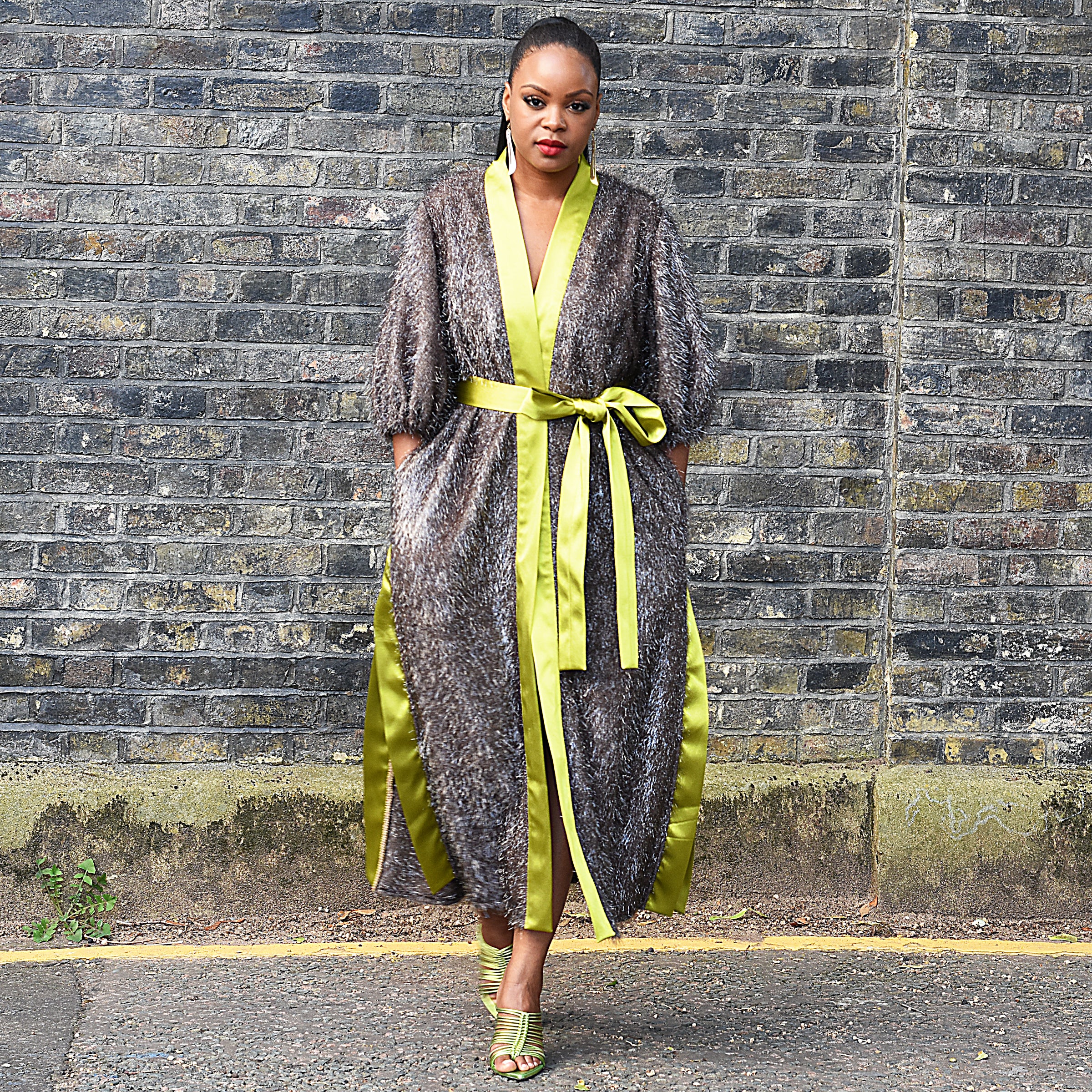 Knitted Lurex Cardigan