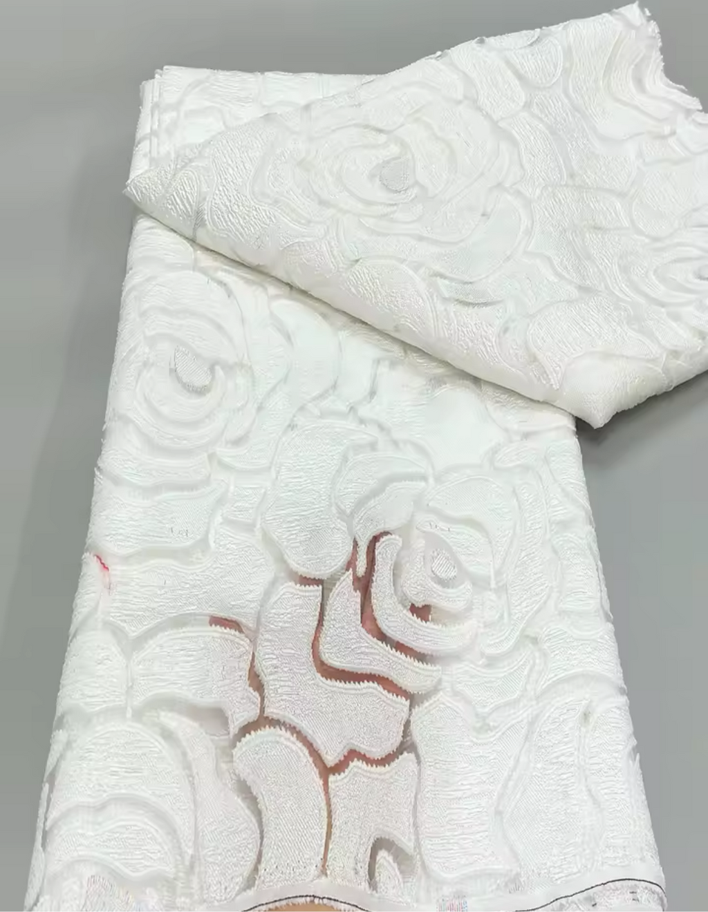 Rose ruffled mini