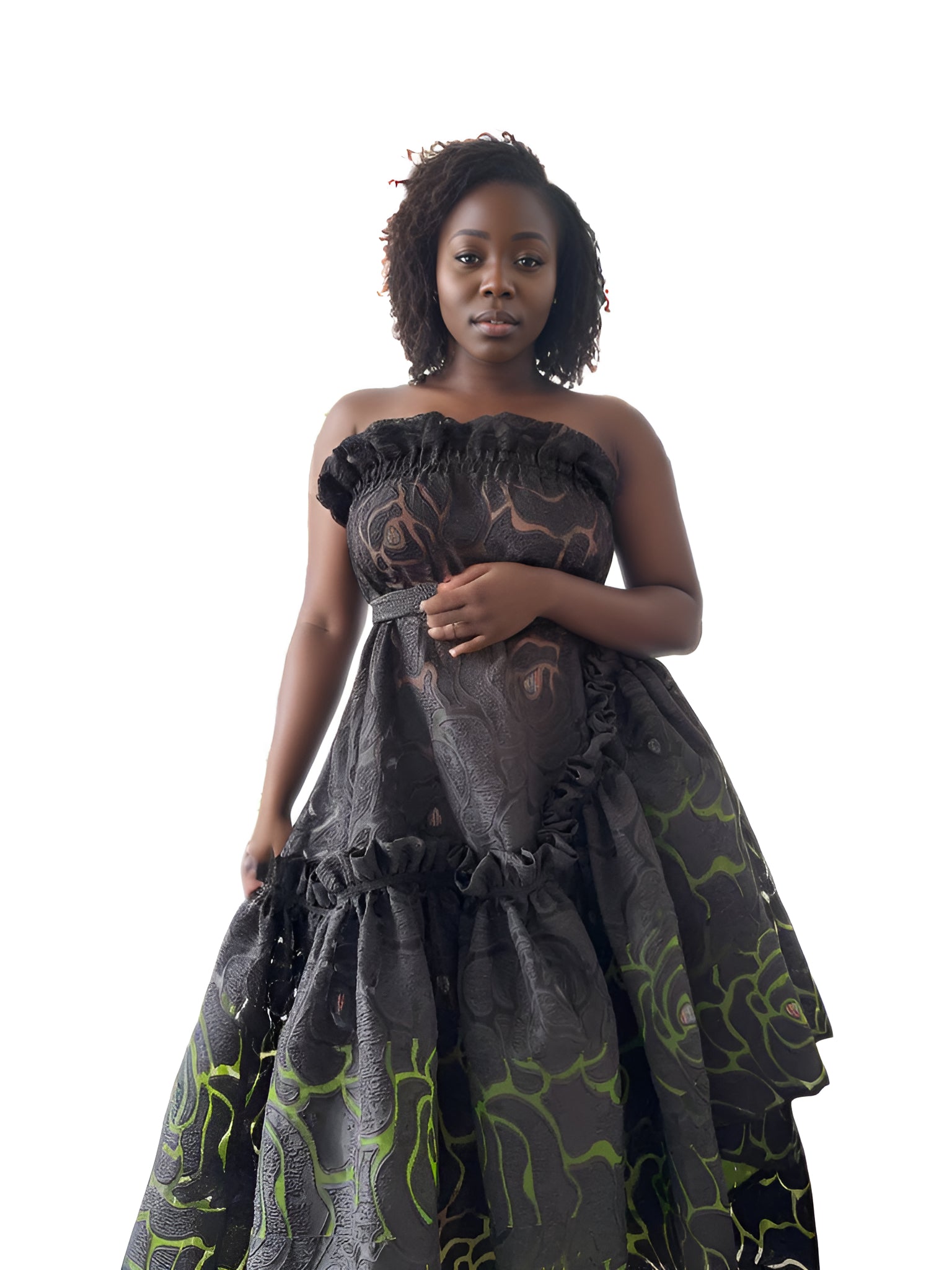Rose Paper Bag Waist