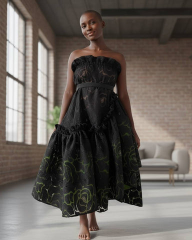 Rose Paper Bag Waist