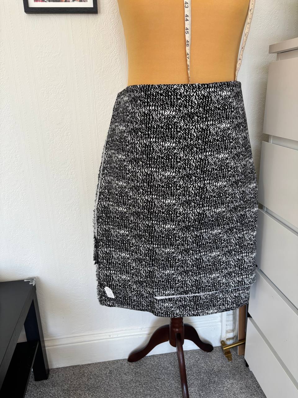 Diana puff sleeve midi