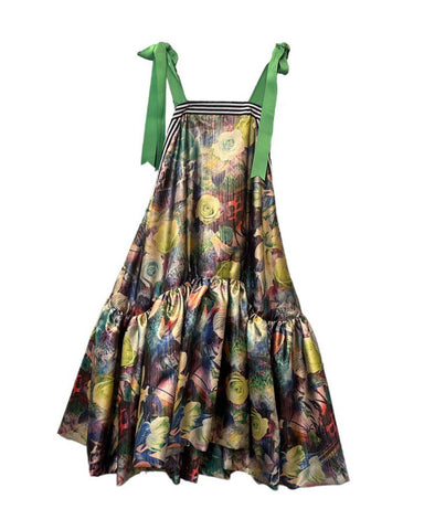 Flower Bomb Midi dress Purple