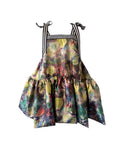 Flower bomb mini dress Purple