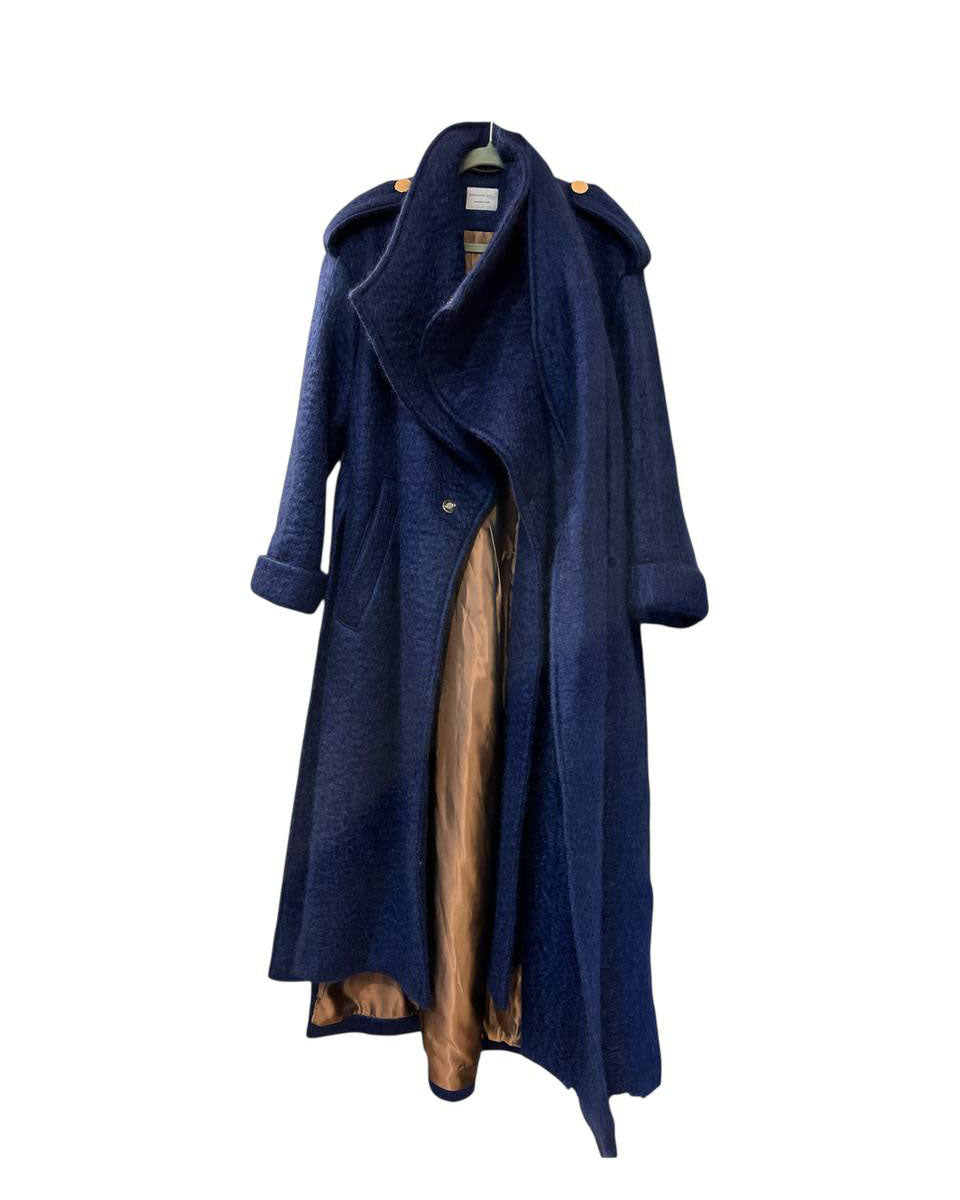 Long Oversized Mohair Coat