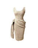 Valentine knitted dress