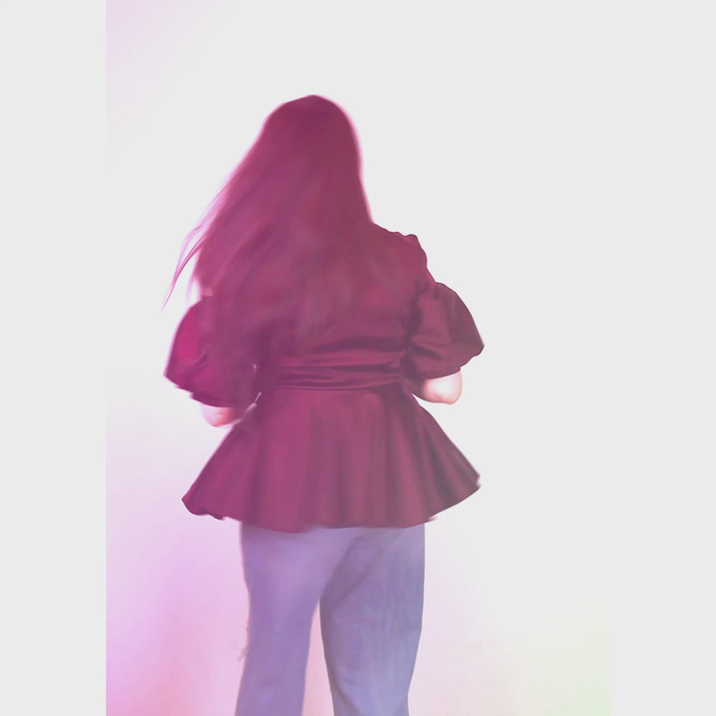 Peplum top