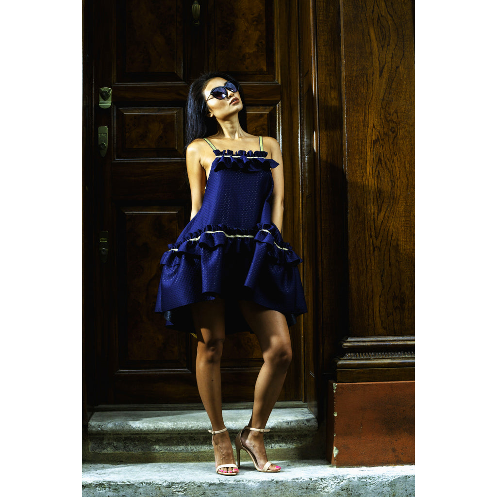 Siren Stretch Mini Black Dress