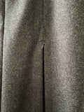 Grey wool culotte trousers