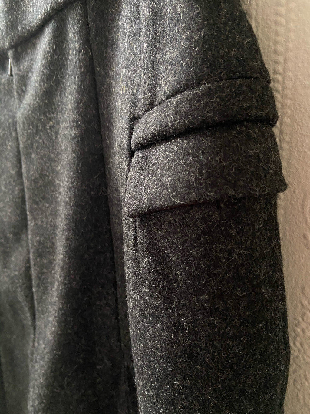 Grey wool culotte
