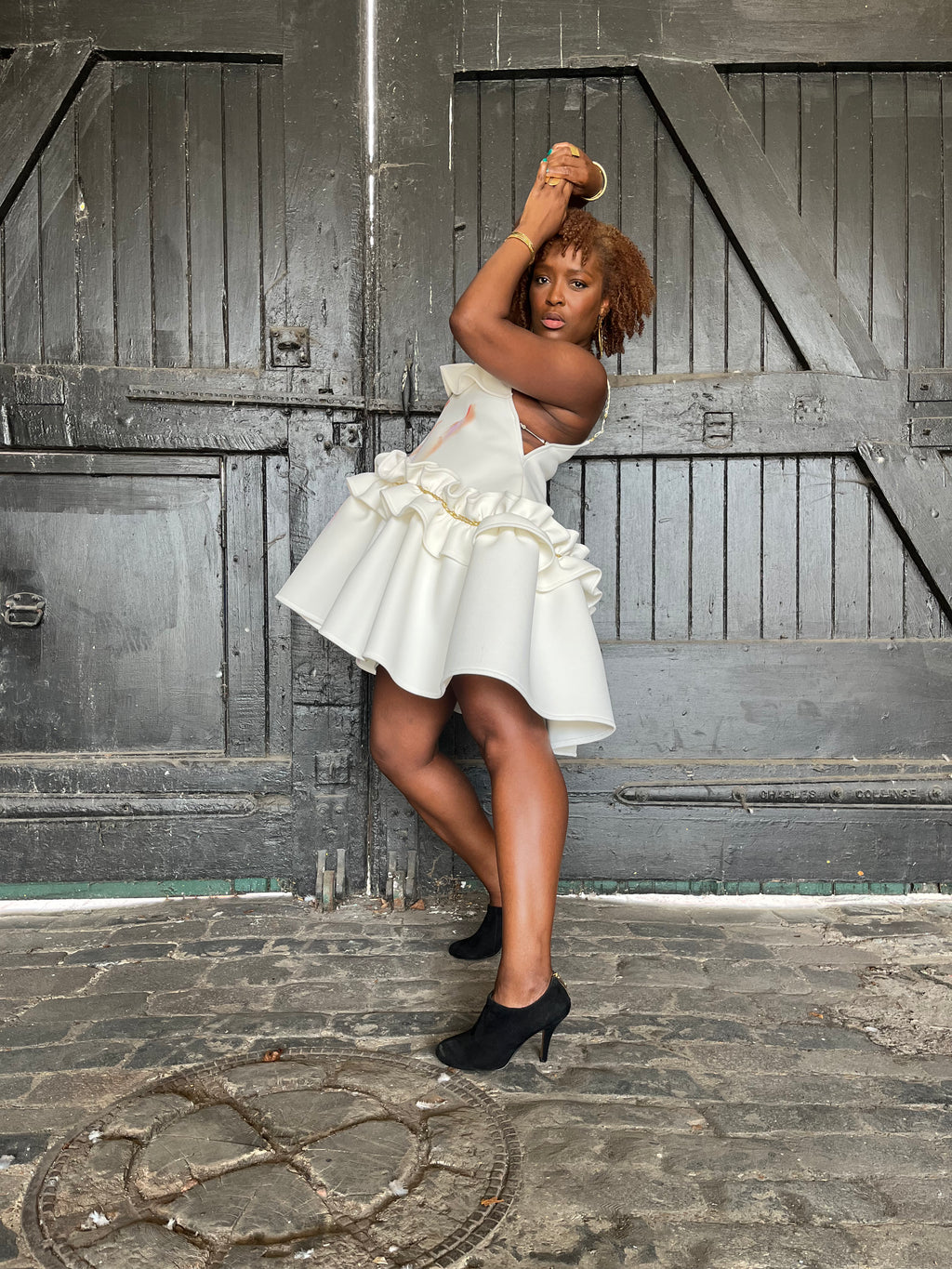 Siren Mini Off White Dress